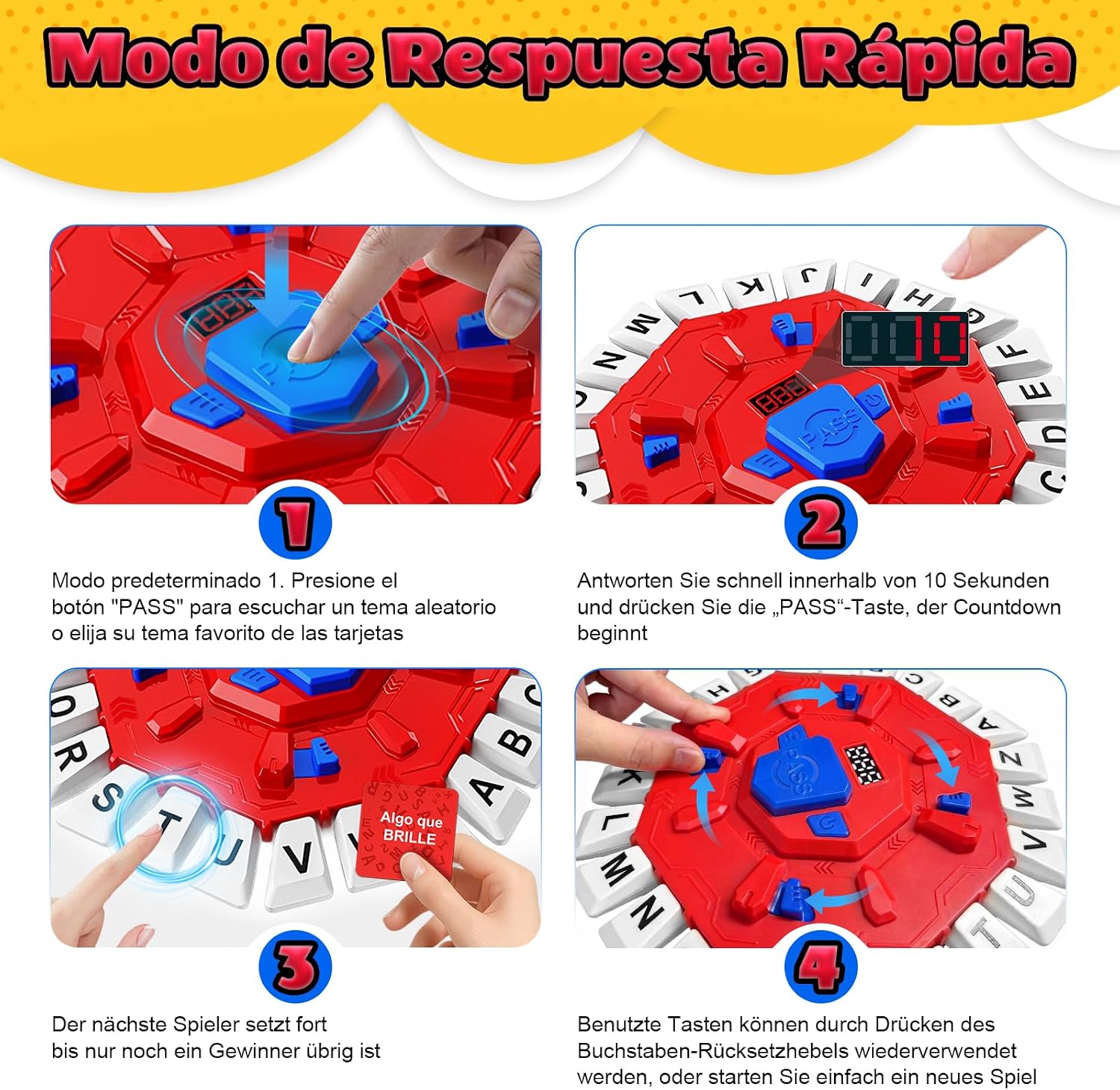 Modo de respuesta rápida de Letrazo